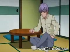 Innocent Anime Maid Masturbating